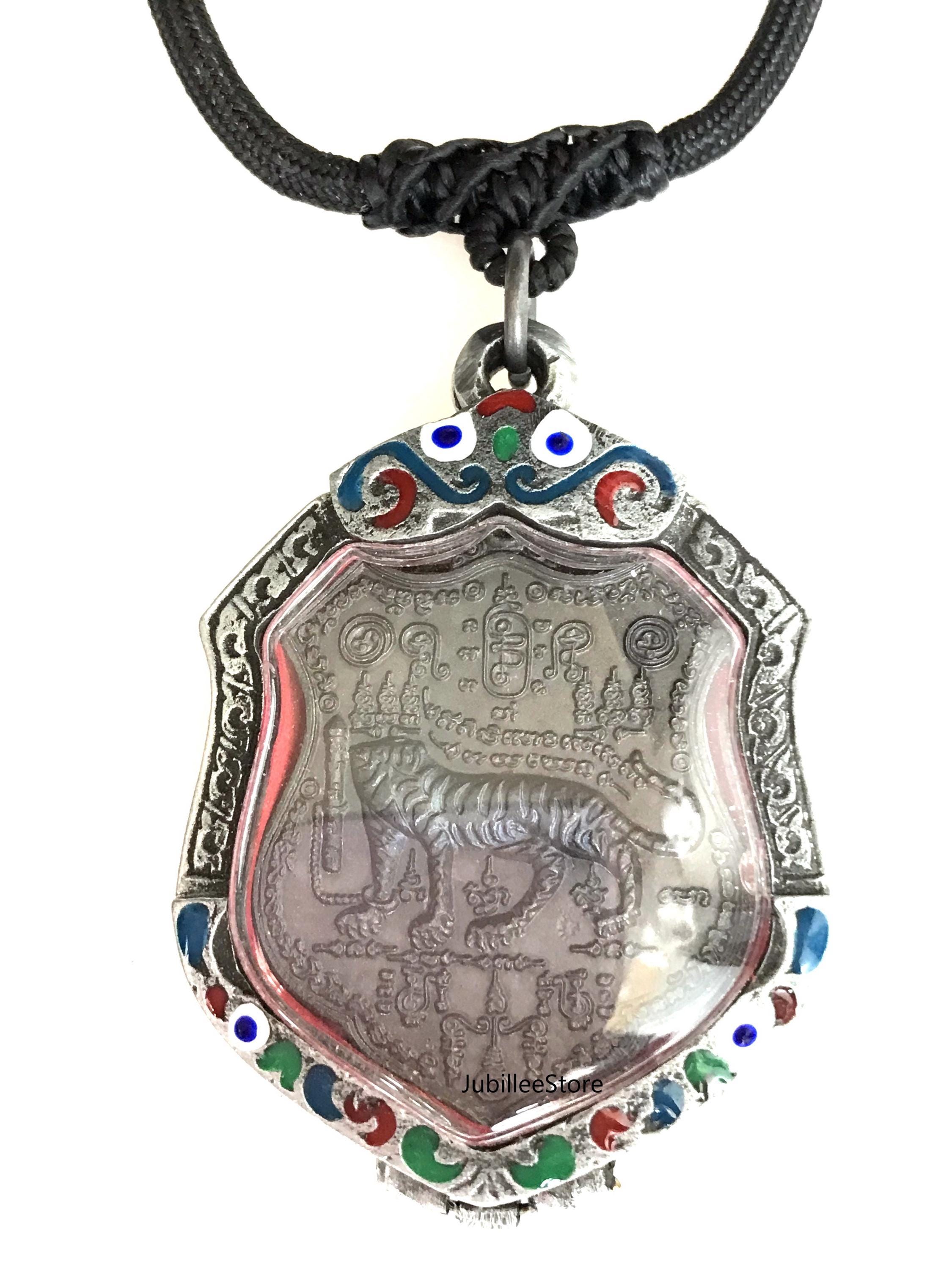 Rare Yantra Mantra Holy Tiger Lp Chanai B.E. 2561 Kunakon Temple