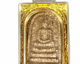 Very Rare Magic Phra Somdet Pim Yai & Jedi (Back), Rakang Temple / Powerful Lucky and Charm / Blessed Thai Buddha Sacred Holy Antique Amulet