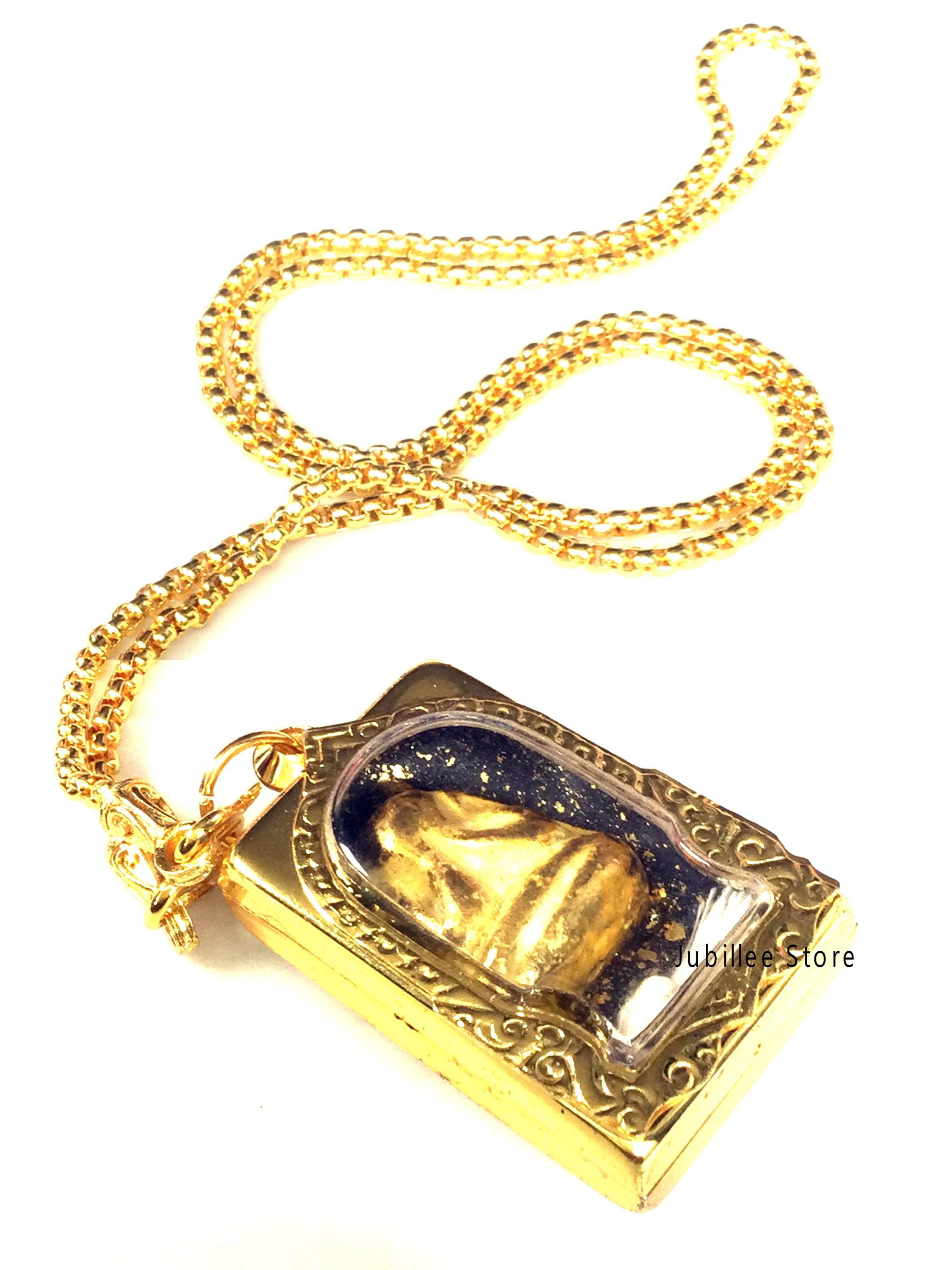 プラ・ピッタ・レクライペンダント：タイ仏教のお守り、幸運のお守り