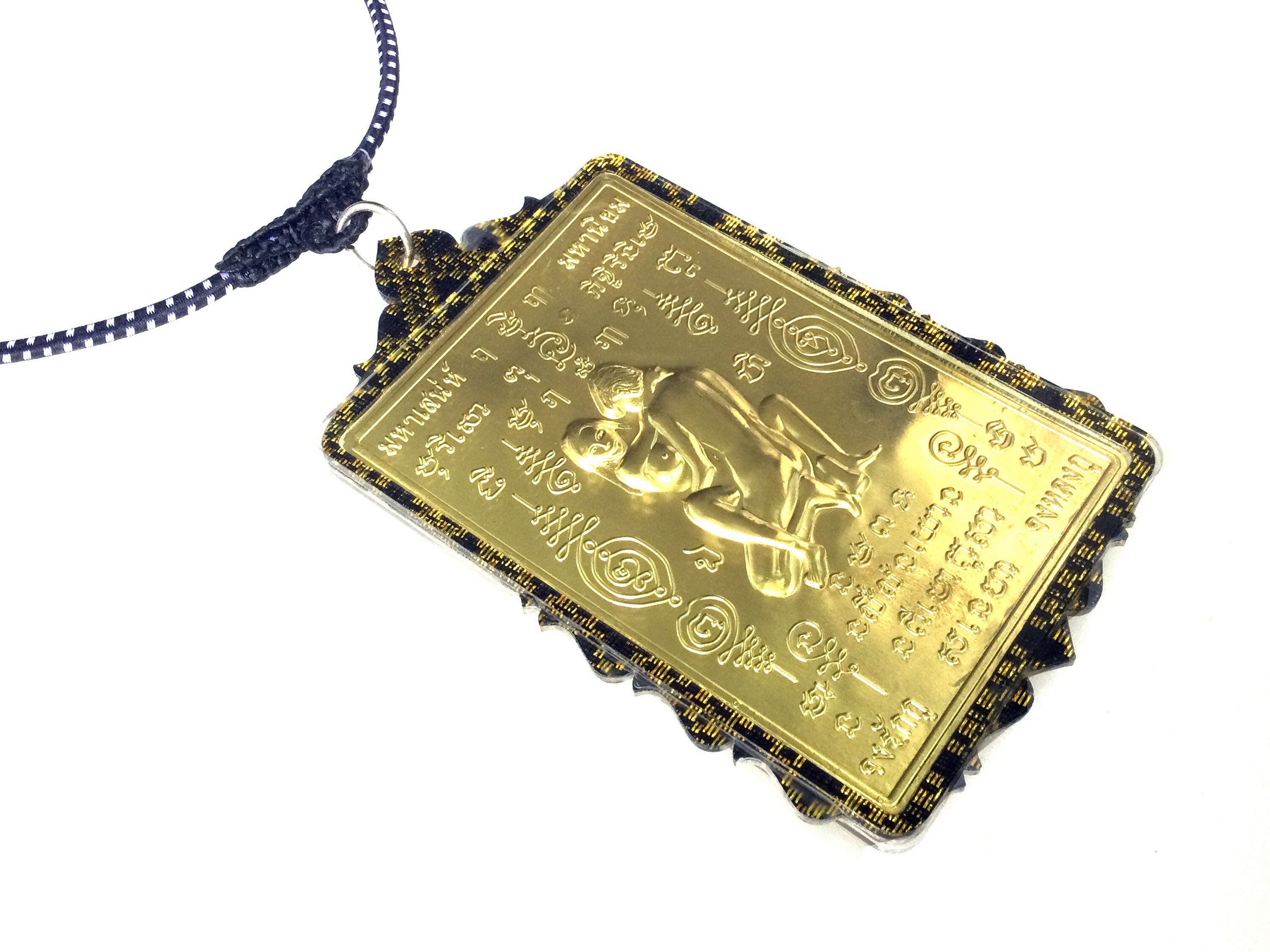 Pendentif oiseaux Salika Sirene Crocodile Amulette Thaï Talisman Richesse