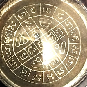 Colgante de Buda tailandés: Rian Silver Lp Tuo, amuleto de la suerte