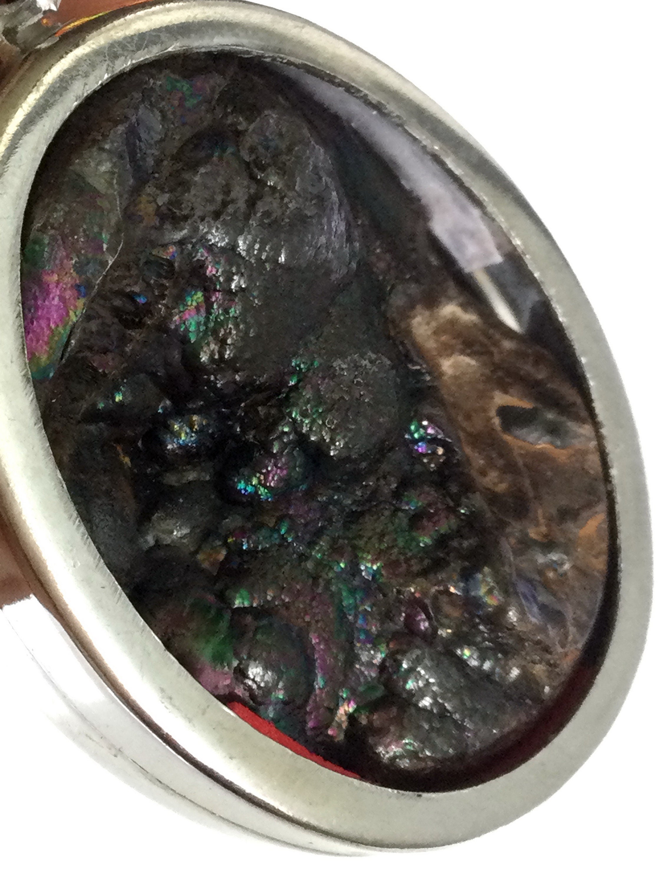 7 Color Rainbow Leklai Stone / Powerful Magic Sacred Pendant