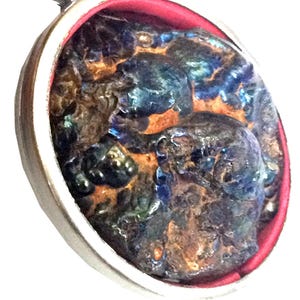 Rare 7 Color Rainbow Leklai Stone / Powerful Sacred Pendant / Thai Amulet / Leklai Pendant / Lek lai / Leklai Rock / Luck Protective Amulets