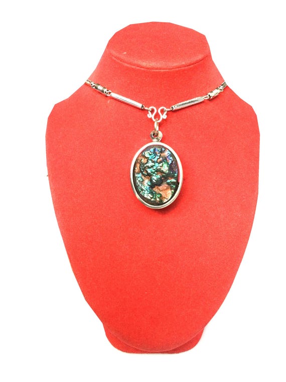 Rare 7 Color Rainbow Leklai Stone / Powerful Sacred Pendant / Thai