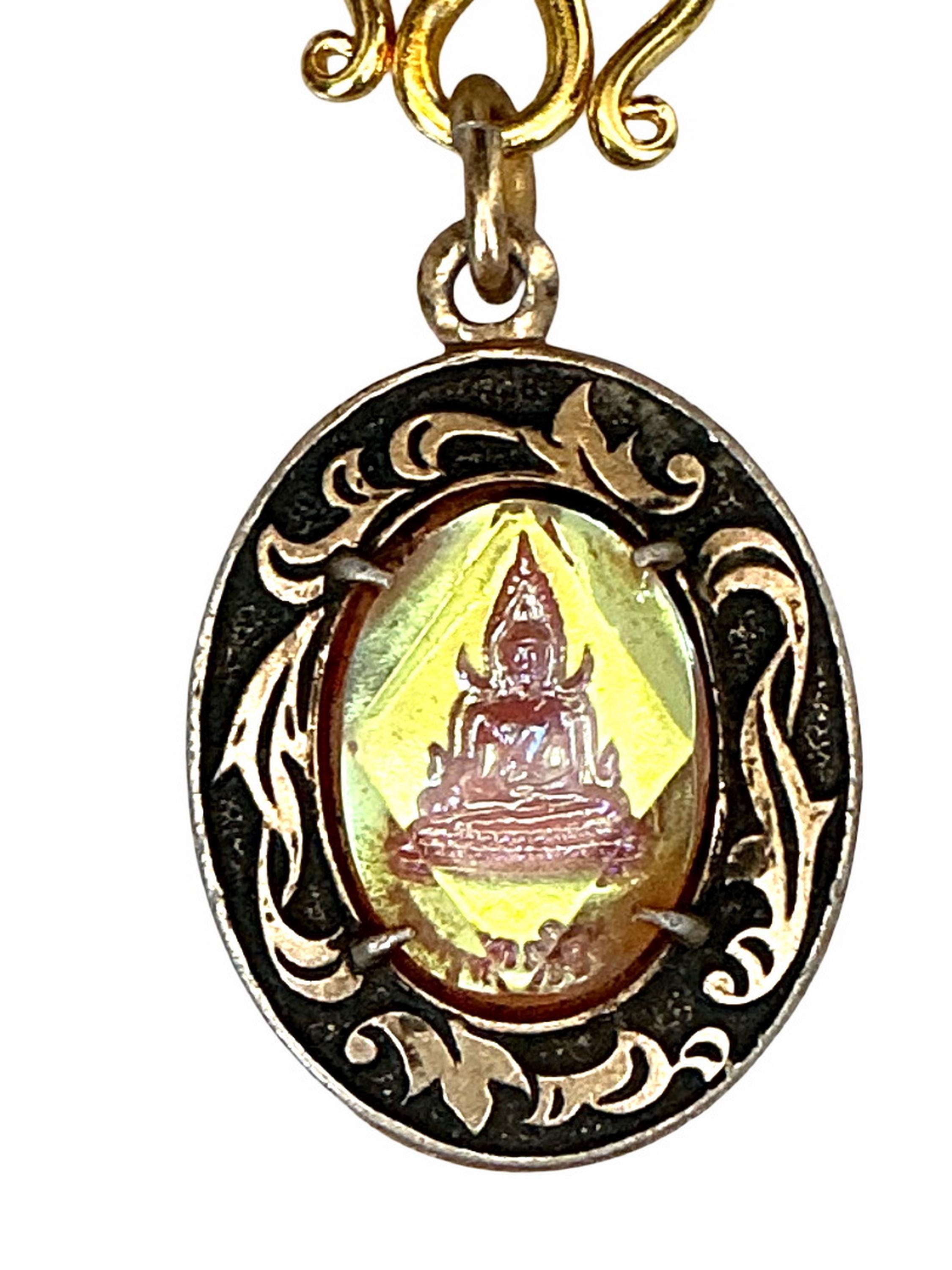 Phra Buddha Chinnarat Rocket Pendant, Watyai Temple: Powerful