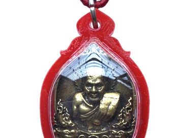 Rare Magic Lp Tuad Nirantarayo B.E. 2562, Rong Khong Temple / Powerful Good Luck Charm / Protective Thai Buddhist Amulet Sacred Antique Item