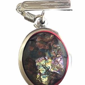 7 Color Rainbow Leklai Stone / Powerful Magic Sacred Pendant / Thai Amulet / Leklai Pendant / Leklai / Leklai Stone / Life Protective Amulet