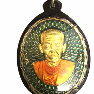Amuleto sagrado del Buda tailandés: Rian Somdet Toh, templo Rakang