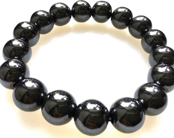 Pulsera Leklai con amuleto de poder protector mágico de metal negro