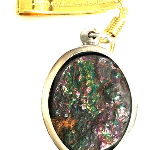 Pietra Leklai arcobaleno a 7 colori / Ciondolo sacro magico potente / Amuleto thailandese / Ciondolo Leklai / Leklai / Pietra Leklai / Amuleto protettivo della vita