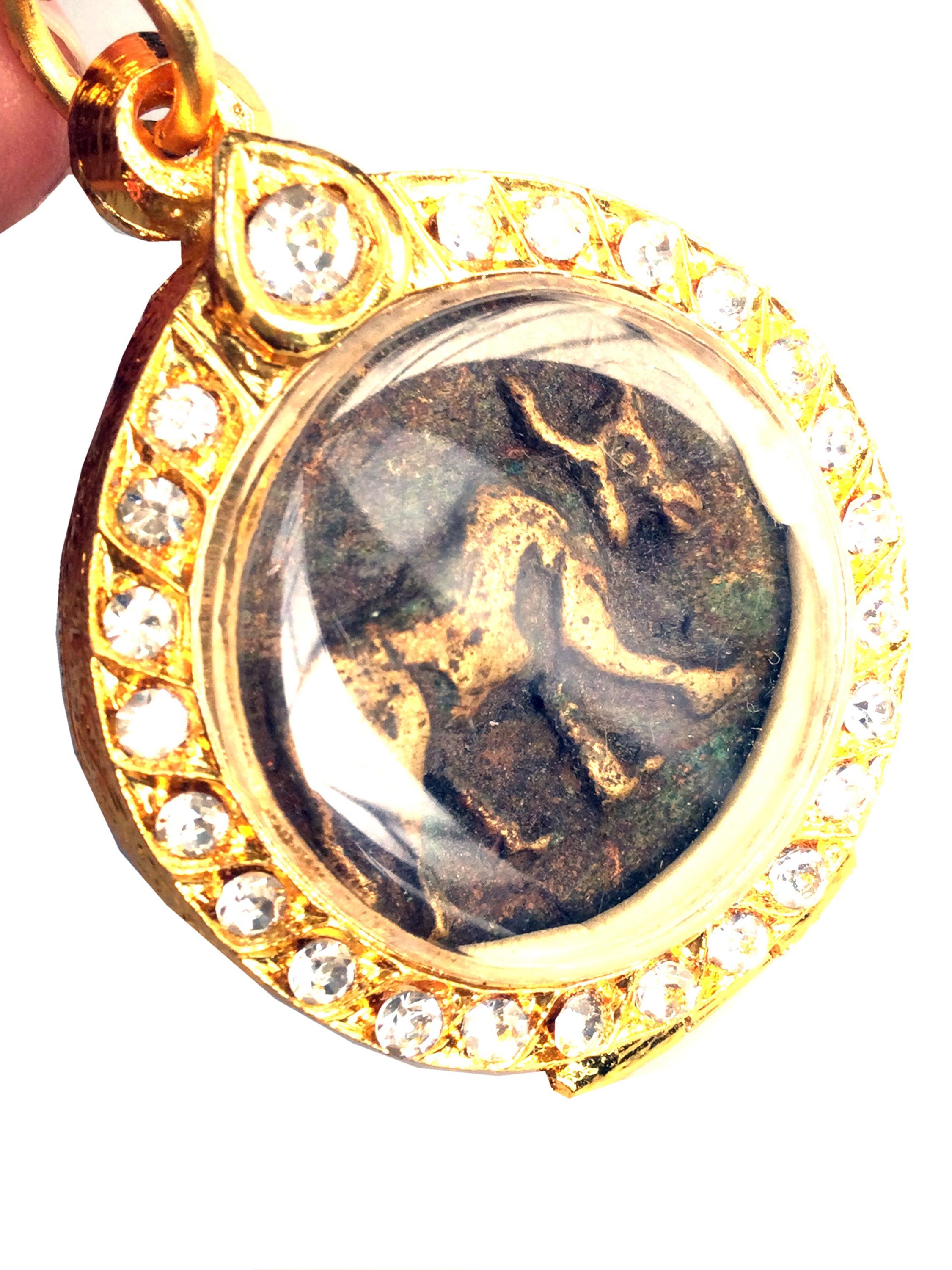 Rare Old Rian Lor Zodiac Jaknarai Pendant / Powerful Good Luck Charm and Wealth Talisman / Blessed Sacred Thai Buddhist Amulet / Nice Gift