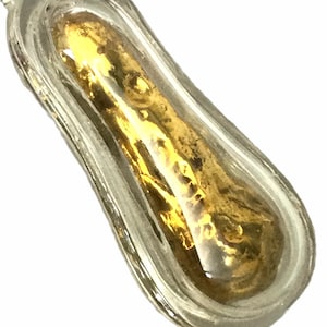 Rare Gold Paya Leklai Stone Magic Pendant / Holy Invulnerable Talisman / Protective Power Necklace / Powerful Thai Sacred Amulet / Gifts
