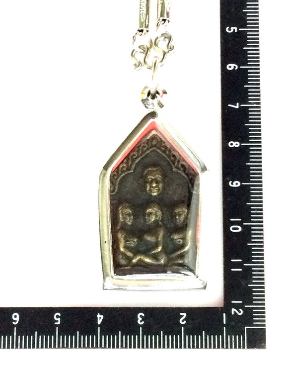 Rare Khunphaen Lp Chuen, Wat Ta Ee Temple, Magic Love Luck Pendant