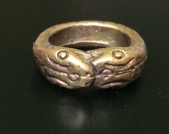 Rare Powerful Magic Ring by LP Imm, Hua-Khao Temple / Nakabast Magic Ring / Protective Lucky Sacred Talisman / Thai Buddhist Holy Amulet