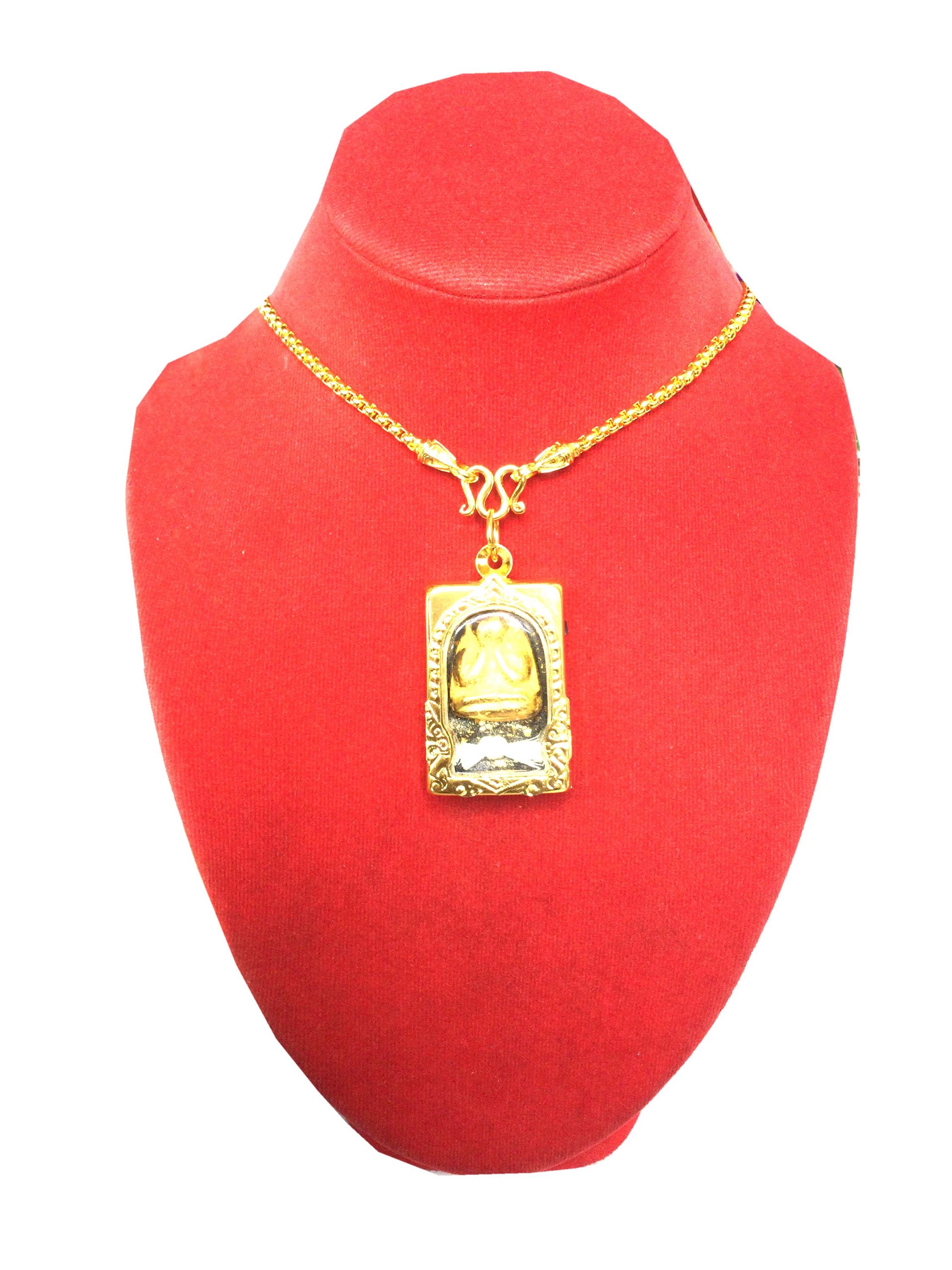 プラ・ピッタ・レクライペンダント：タイ仏教のお守り、幸運のお守り