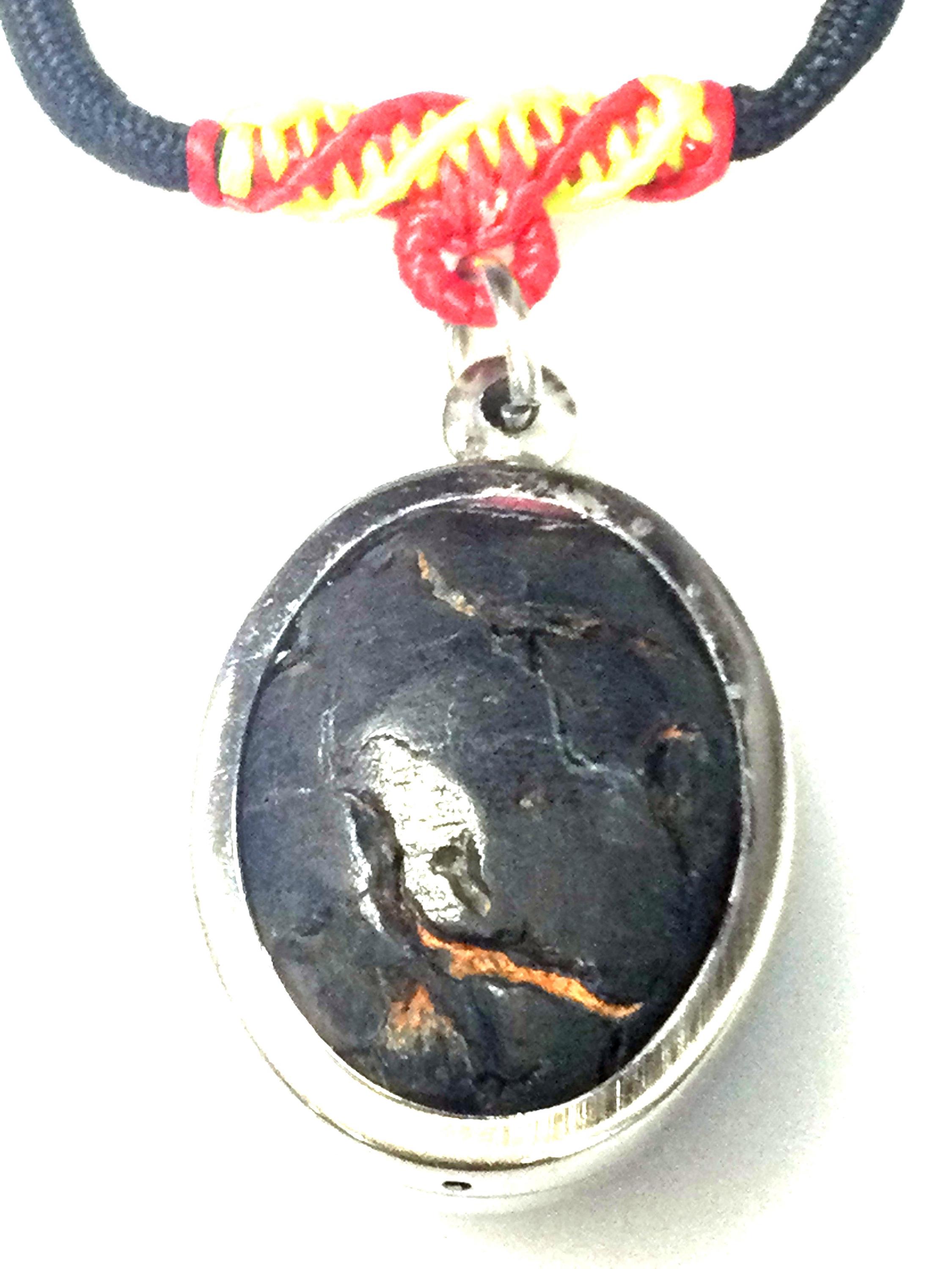 Rare 7 Color Rainbow Leklai Stone / Powerful Sacred Pendant / Thai