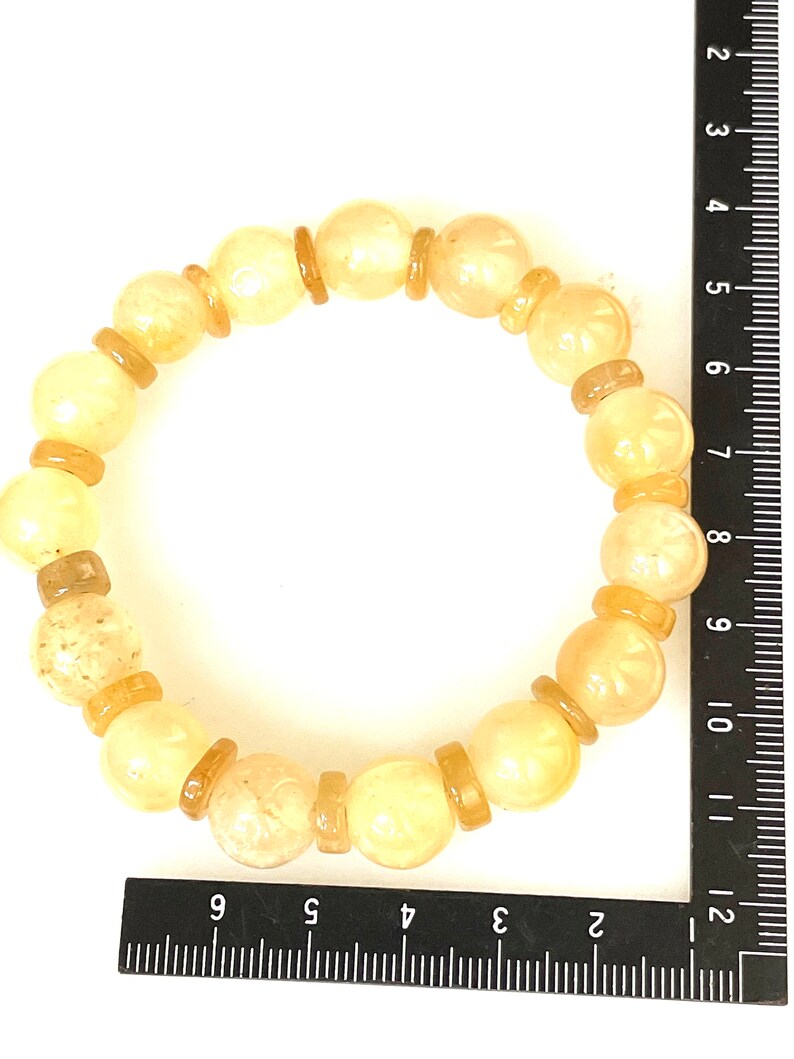 Rare Honey Jade Stone Powerful Bracelet / Blessed Talisman for Wealth ...