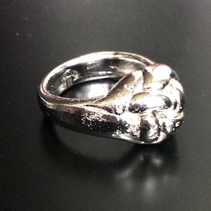 Rare Silver Ring of LP Imm, Huakhao Temple / Powerful Wealth Lucky Sacred Talisman / Thai Buddhist Amulet / Antique and Vintage Ring / Gifts