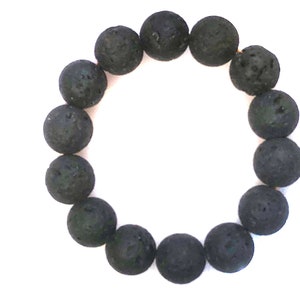 Rzadka naturalna bransoletka z kamienia tektytowego / talizman ochronny przed czarną magią i różnymi demonami / błogosławiony tajski potężny amulet przynoszący szczęście
