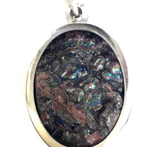 希少な7色のレインボーレクライストーン/強力な神聖なペンダント/タイ