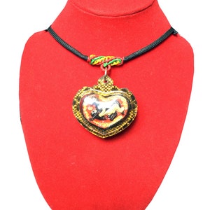 Love Charming Powerful Masepnang Magic Pendant / Talisman for Good Luck with Love / Love Attractive Thai Amulet for Men / Free 1x Necklace image 7