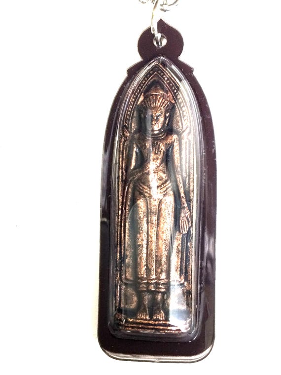 国宝級♊美麗品♌タイの宝石♍レクライ⭐プラクルアン✨ Rare Old Phra Ruang-rang-puen Magic Pendant / Top Good Luck