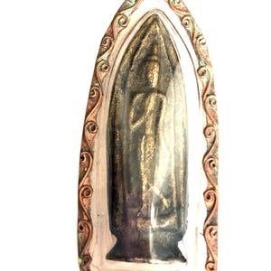 Rare Phra Pang Lila Lp Saung, Cheepakao Temple, B.E. 2508 / Powerful Lucky Charm Pendant / Thai Buddhist Amulet / Sacred Blessed Items