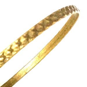 Rare Brass Thai Buddha Amulet Bracelet: Lucky Antique Bangle