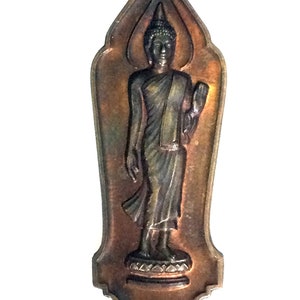 Very Rare Phra Pang Leela 25th Century, Big Ceremony at Sutath Temple / Powerful Lucky Life Talisman / Sacred Protective Thai Buddha Amulet
