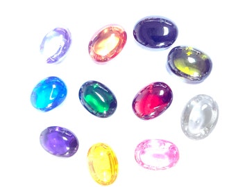 Rare 11 Color Naga Eye Stone / Powerful Magic Stone / Lucky and Charm Talisman / Auspicious Gemstone / Noppakao Stone / Good Luck for Wealth