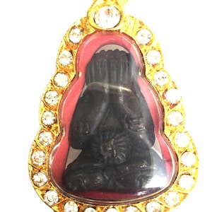 So Rare Phra Leklai Pidta by LP Tup Thong Temple / Rainbow Leklai Talisman Pendant / Lucky Life Amulet for Protection / Thai Buddha Amulets
