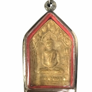 Bardzo rzadki Phra Khun-phaen Praikuman Lp Tim B.E. 2515 / Najlepszy święty wisiorek na szczęście / Piękny talizman / Błogosławione tajskie amulety Buddy