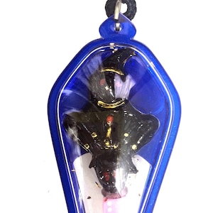 Thai Lucky Charm Amulet: Ngang on Skull, Gambling Luck Talisman