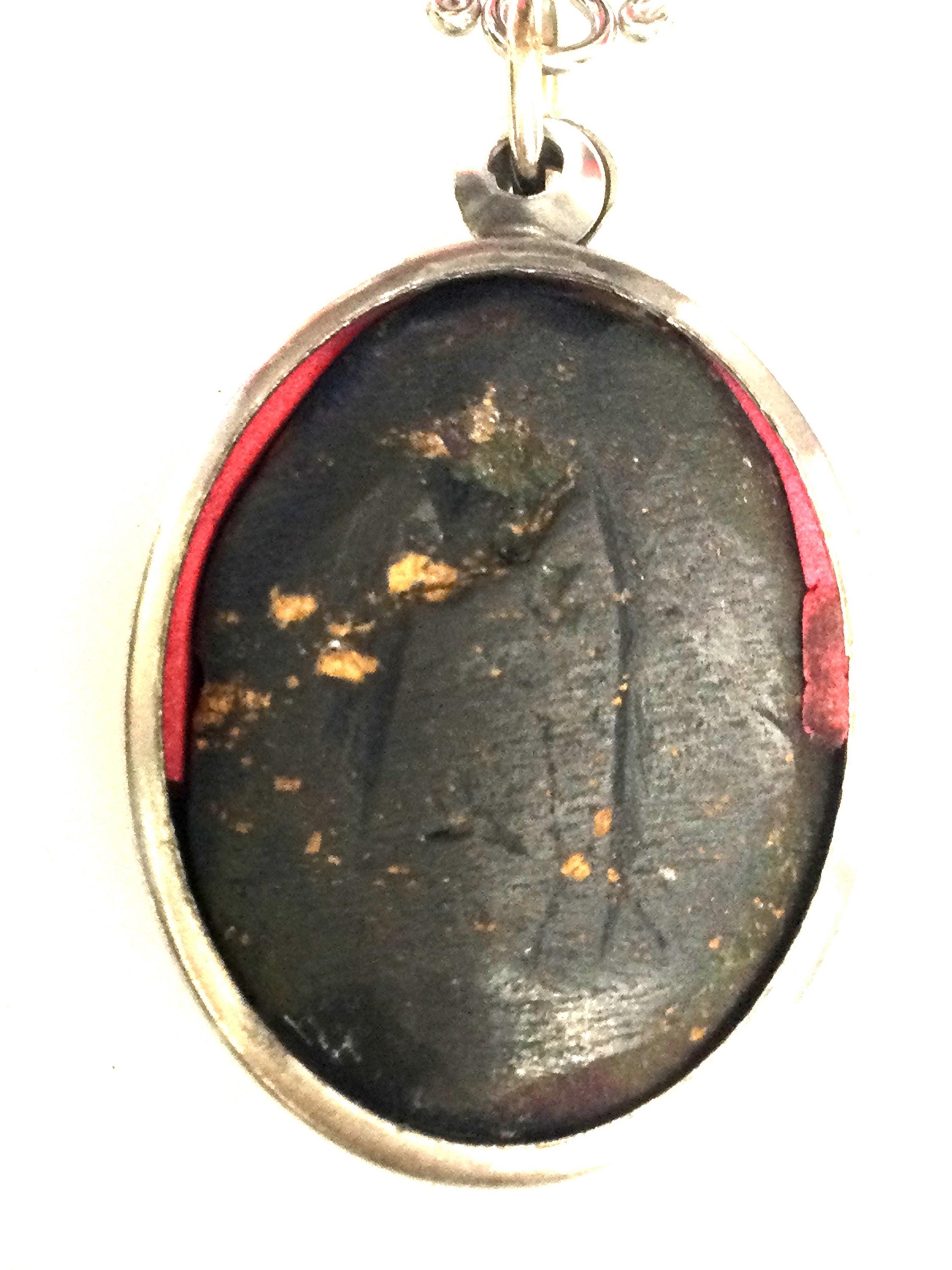 Rare 7 Color Rainbow Leklai Stone / Powerful Sacred Pendant / Thai