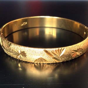 Święta, pomyślna, złota, magiczna, regulowana bransoletka z sanktuarium / rzadki, szczęśliwy, błogosławiony talizman / potężny amulet przynoszący szczęście / prezent dla dziewczyny