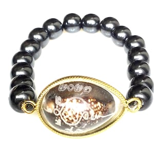 Rare Yantra Bea-Kae Leklai Protective Bracelet Bangkao Temple / Powerful Lucky and Charm Bracelet / Blessed Sacred Thai Buddha Amulet / Gift