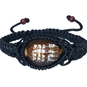 Rare Yantra Bea-Kae Magic Protective Bracelet, Bangkao Temple / Powerful Lucky and Charm Bracelet / Blessed Sacred Thai Buddha Amulet / Gift