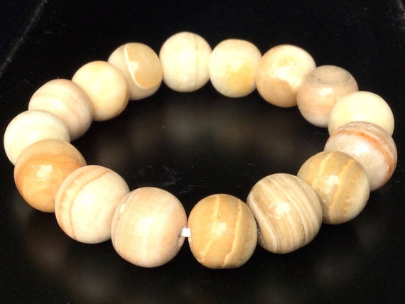 Braccialetto della fortuna con perline di vetro colorate Liuli Buddha – .buddhastoneshop