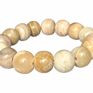 Phra Taht Relic Stone Bracelet: Thai Buddha Amulet, Good Luck Charm