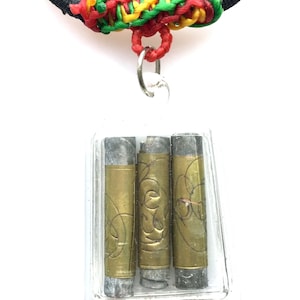 Rzadki Yantra 3 Takrut LP Kuay B.E. 2515 Magiczny Talizman Takrut Szczęśliwy Ochronny Talizman Życia Najwyższej Mocy Szczęścia Tajskie Buddyjskie Amulety