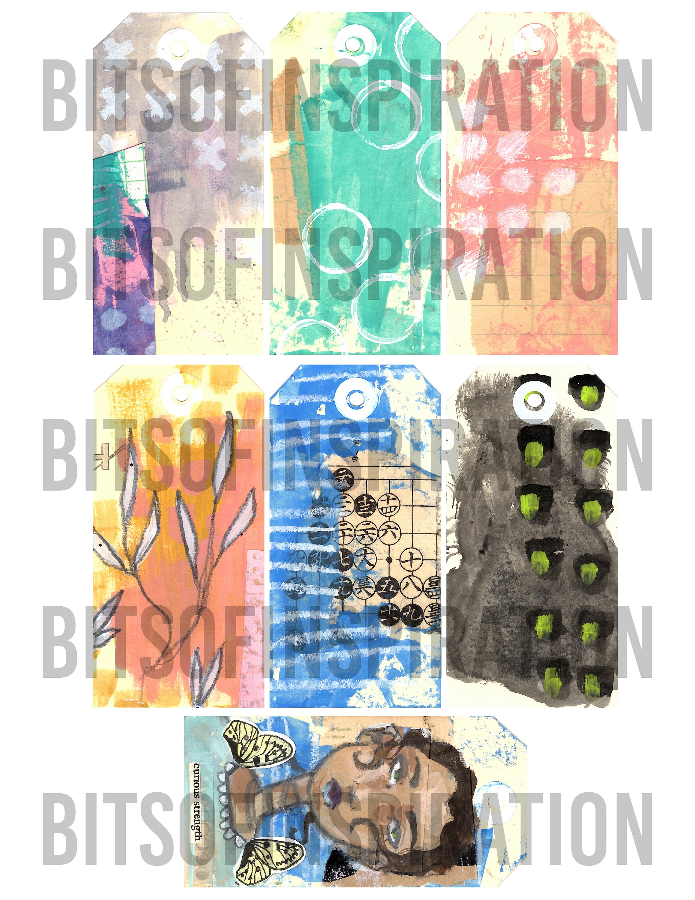 DIGITAL Collage Sheet Bundle Printable Art Journal Ephemera - Etsy