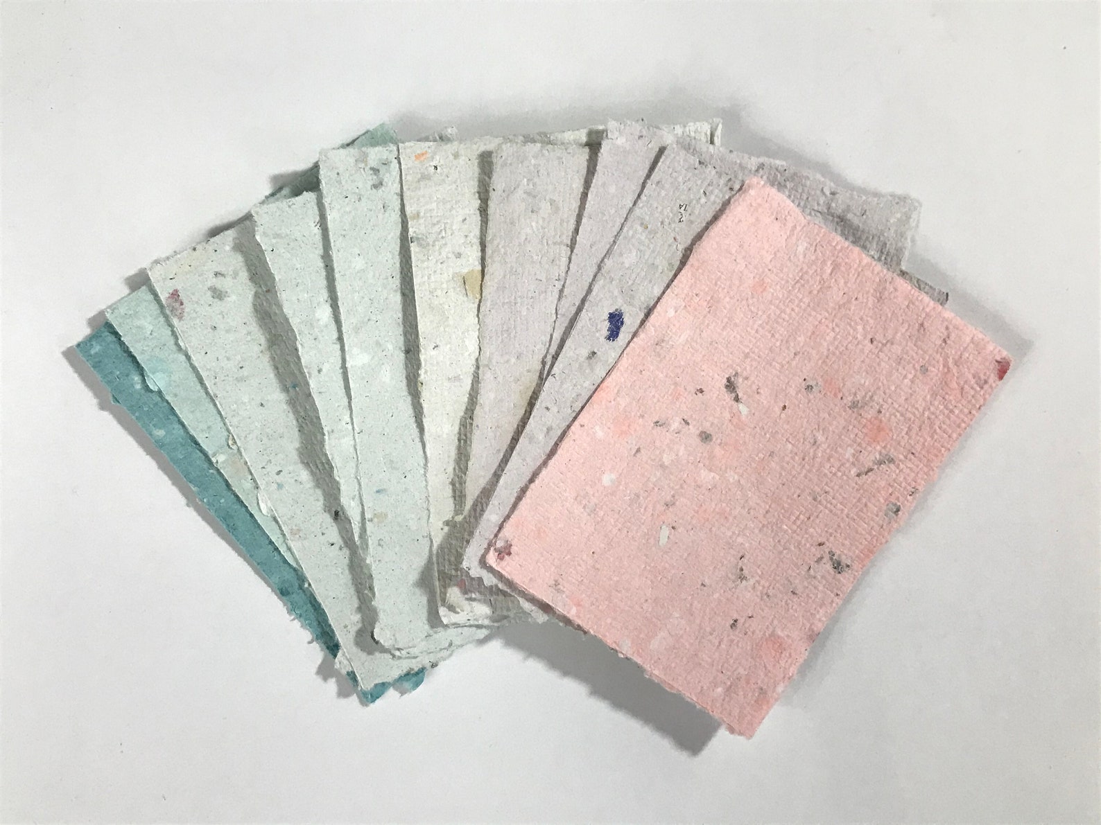 Homemade Paper Scraps Eco Friendly Paper Grab Bag Smash Etsy