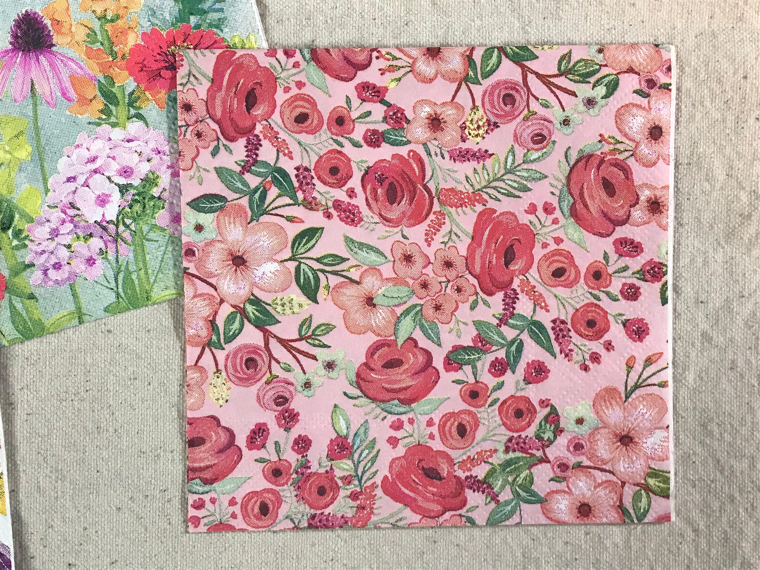 6 Decoupage Napkins Assorted Paper Napkin Bundle Etsy New Zealand