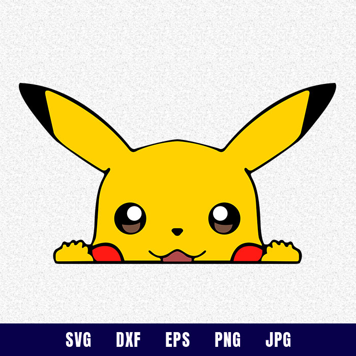 Download Pokemon Svg cutfiles pokemon clipart Eps & Png files | Etsy