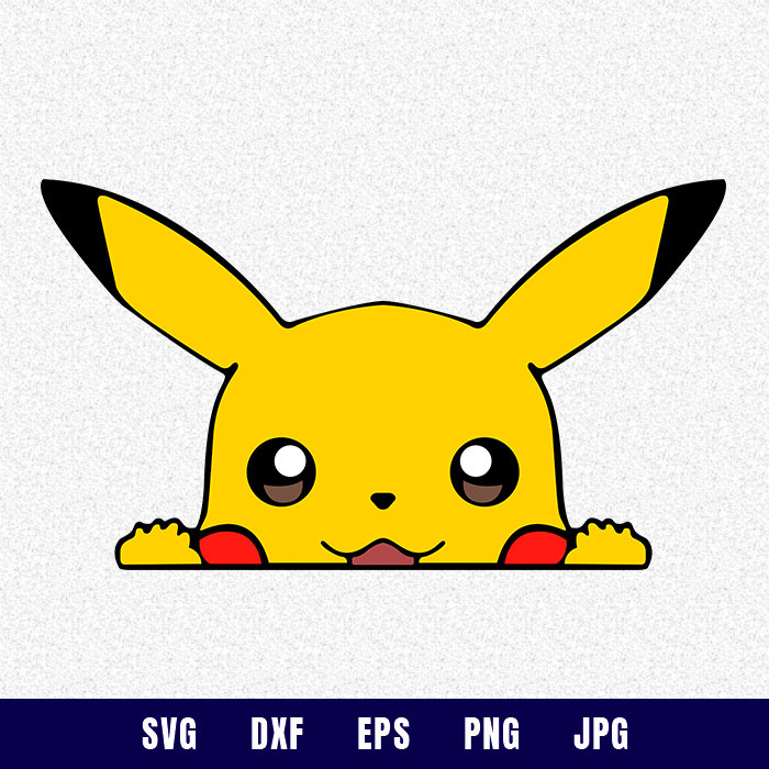 Download Pokemon Svg cutfiles pokemon clipart Eps & Png files | Etsy