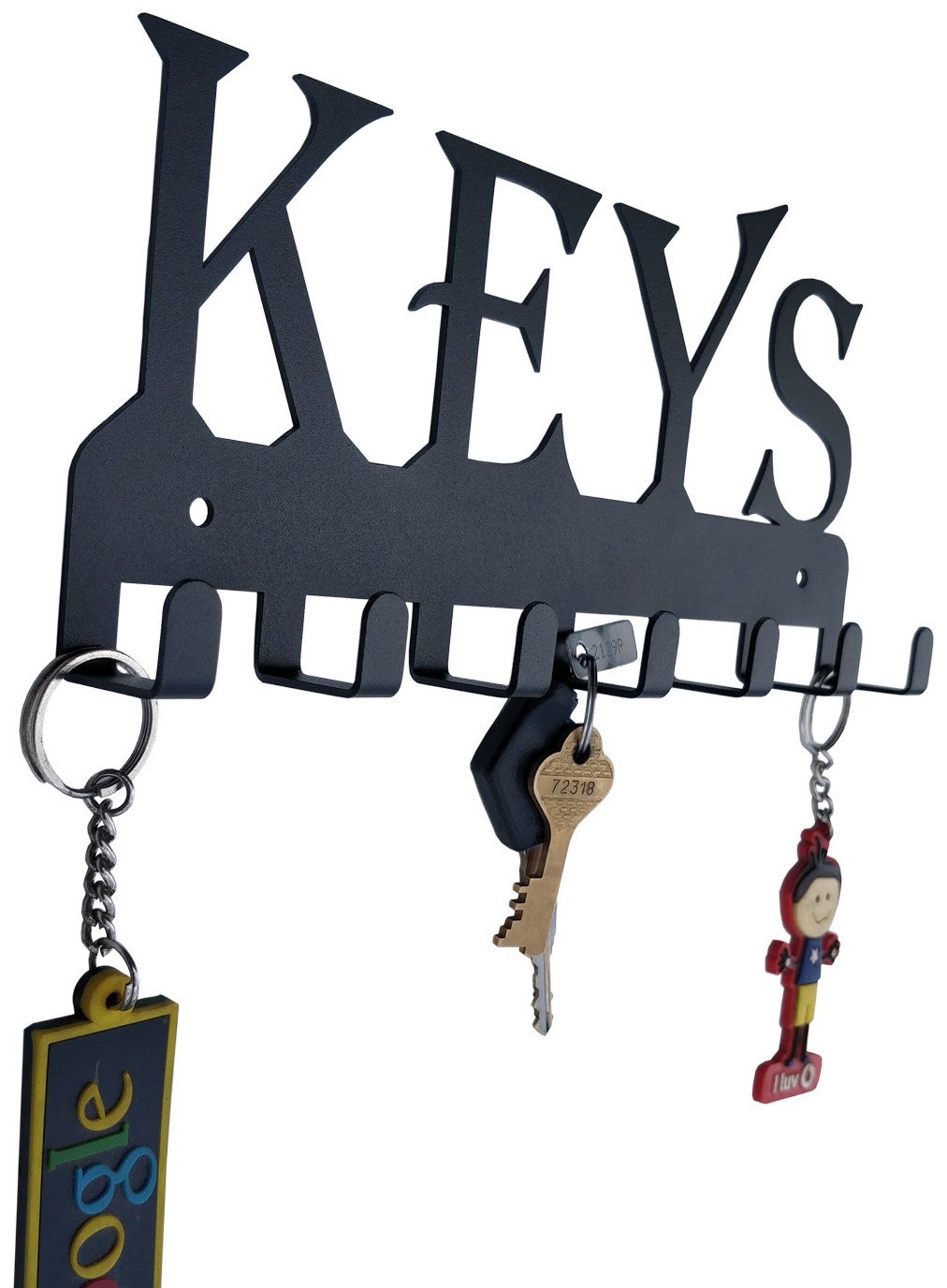 Keys Key Holder Key rack Decorative key Rack Entryway Etsy