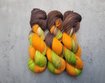 Hand-dyed wool sock wool MerinoSuperSoftSocks hand-dyed GP: 145.00 euros/ 1 KG No.69