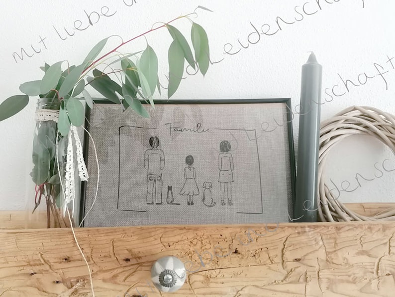 PNG Digital file for plotting Family DXF Plotter File SVG