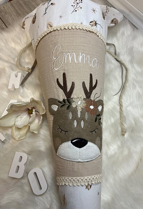 Handmade Christmas Card - Giz the Reindeer Handmade Christmas Card - Giz the Reindeer