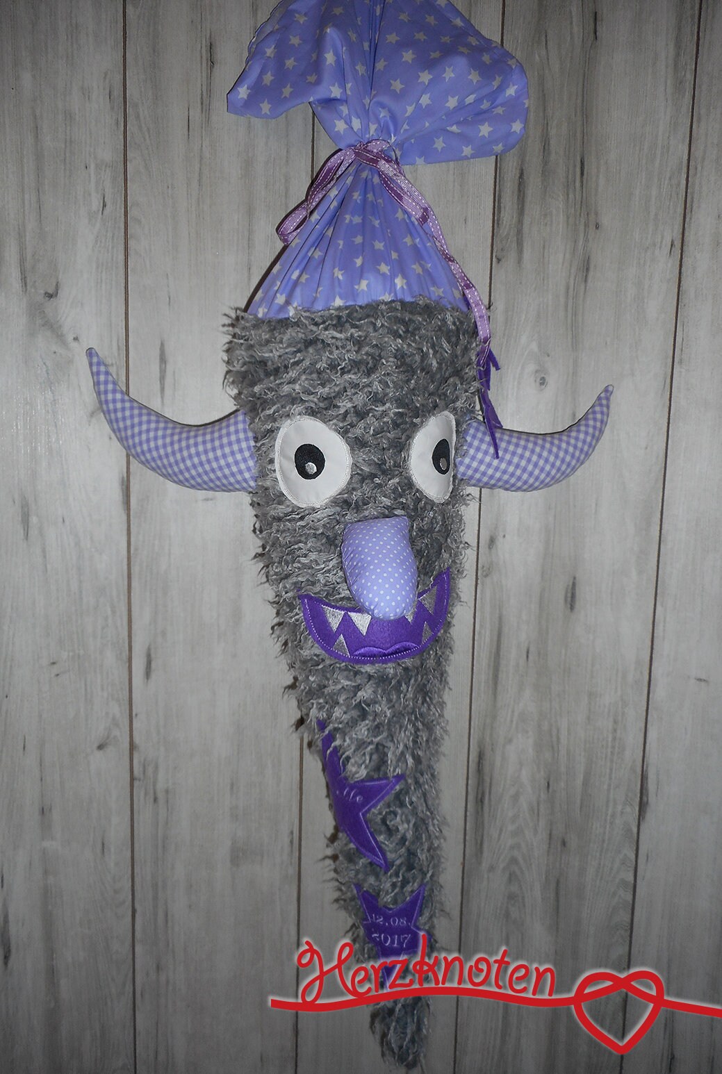 SUNUCO Schultüten-Ständer Blau - Stabiler Halter Für Große Zuckertüten